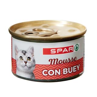 Comida Húmeda para gatos Spar de ternera 85gr