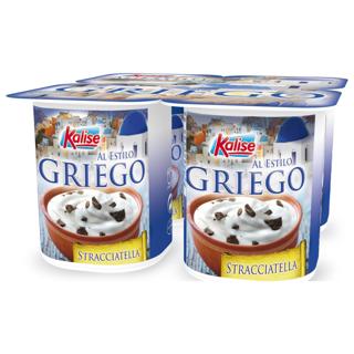 Yogur Kalise griego straciatella 4x125gr