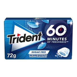 Chicles Trident menta 60 minutos 20gr