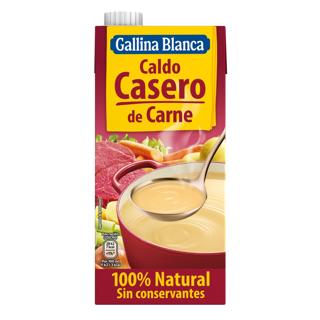 Caldo Gallina Blanca casero de carne 100% natural 1L