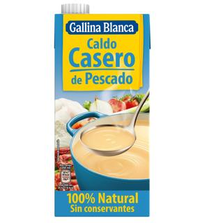 Caldo Gallina Blanca casero de pescado 100% natural 1L