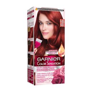 Tinte Garnier sensation color nº660 rojo intenso 1UD