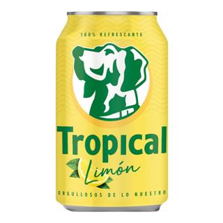 Cerveza Tropical limón lata 33cl