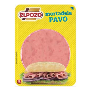 Mortadela El Pozo de pavo maxi lonchas 300gr