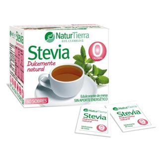Estevia Naturtierra edulcorante en sobres 60gr