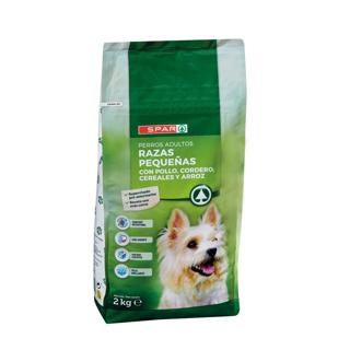 Alimento para perros Spar razas pequeñas cordero/pollo y arroz 2kg