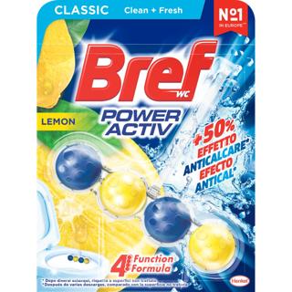 Limpiador Bref desinfectante wc activo limón 1ud