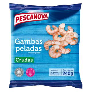 Gambas Pescanova peladas 240gr