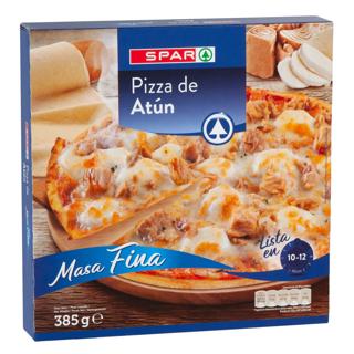 Pizza Spar atún y cebolla 385gr
