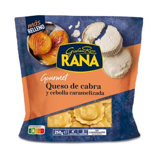 Girasoli Rana gourmet queso de cabra y cebolla caramelizada 250gr