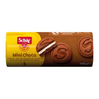 Galletas Schär mini con crema de leche sin gluten 100gr