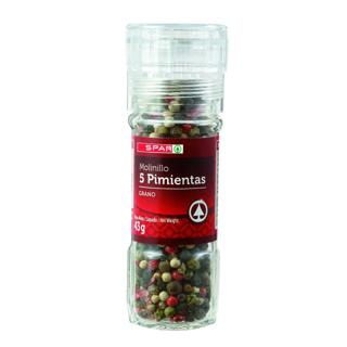 Pimienta Spar 5 variedades 43gr