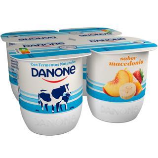 Yogur Danone macedonia 4x120gr