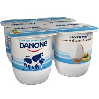 Yogur Danone natural azucarado 4x120gr