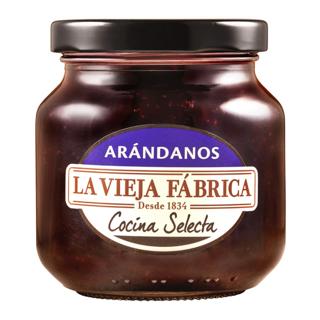 Mermelada La Vieja Fábrica de arándanos tarro 280gr