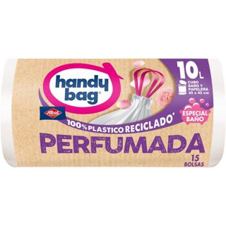 Bolsas de basura Handy Bag baño perfumada 10l/15ud