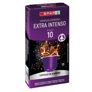 Café Spar espresso extra intenso 10 cápsulas