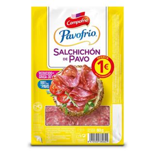 Salchichon pavo Pavofrio 80 g