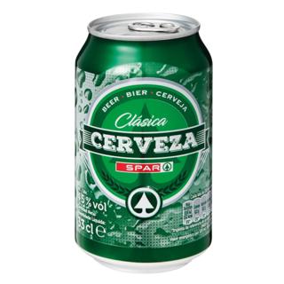 Cerveza Spar 4´5% alcohol lata 33cl
