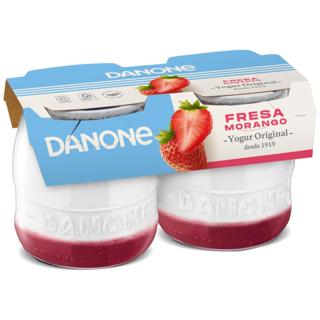 Yogur Danone Original fresa 2ud