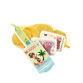 Chocolate Spar red de monedas y billetes 80gr