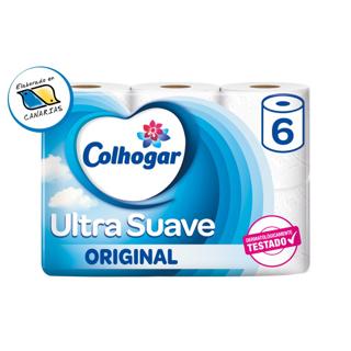 Papel Higiénico Colhogar ultra suave  6UD
