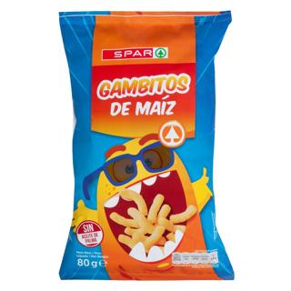 Snacks Spar gambitos de maíz 80gr
