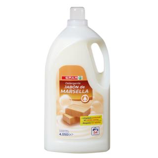 Detergente Spar líquido jabon de marsella 54 lavados 4,05L