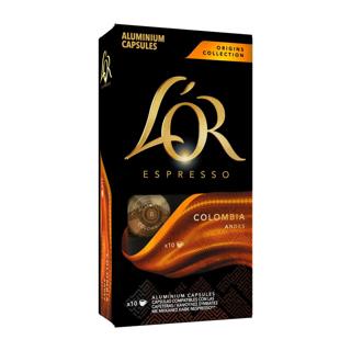 Café L´OR espresso Colombia Andes 10 cápsulas