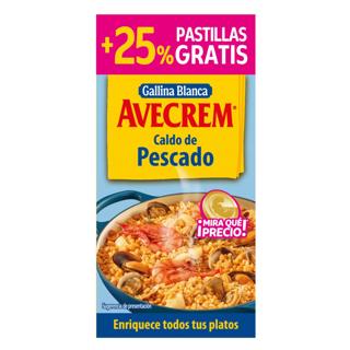Avecrem Gallina Blanca caldo de pescado 8 pastillas