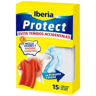 TOALLITAS IBERIA PROTECT COLOR 15UD.