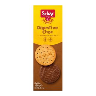 Galletas Schär digestive de chocolate sin gluten 150gr