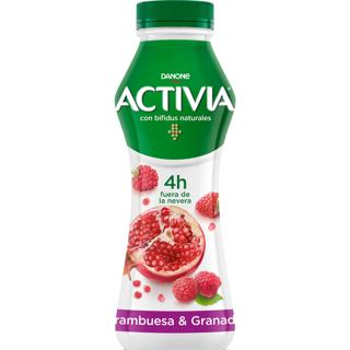 Yogur Líquido Activia frambuesa y granada 280ml