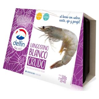 LANGOSTINOS DELFIN VANN.CRU.30/40 500GR