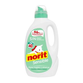 Detergente Norit líquido para pieles sensibles 2,12L 40 lavados