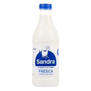 Leche Fresca Sandra entera botella 1L