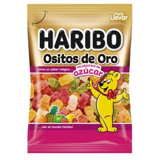 Gominolas Haribo ositos de oro azúcar bolsa 100gr