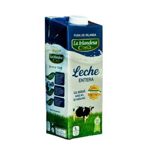 Leche La Irlandesa entera brik 1L