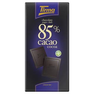 Chocolate Tirma negro 85% tableta 125gr