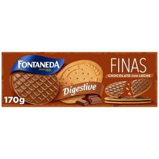 Galletas Fontaneda Digestive de chocolate as 170gr