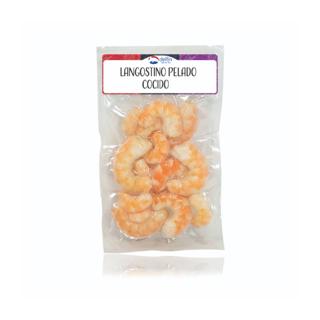 LANGOSTINO DELFIN COCIDO PELADO 160GR.