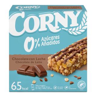MUESLY CORNY MUESLY 0% CHOCOLATE 6X20G.