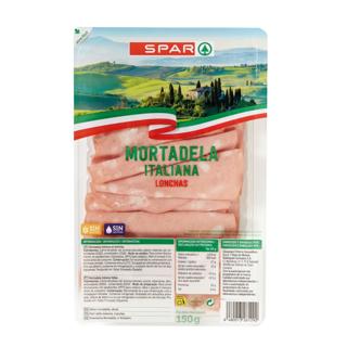 Mortadela Spar italiana lonchas finas 150 g