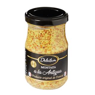 Mostaza Deleitum a la antigua 200ml