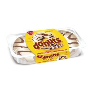 Donuts chocolate blanco 2UD