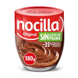 Crema Nocilla al cacao sin aceite de palma 180gr