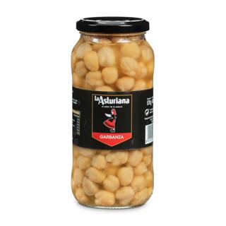 Garbanzos Asturiana cocidos tarro 580gr
