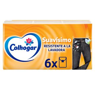 PAÑUELOS COLHOGAR SUAVISIMO 6 PAQ.