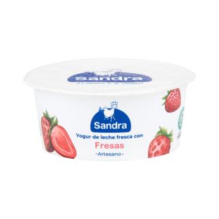 Yogur Sandra con fresa 125gr