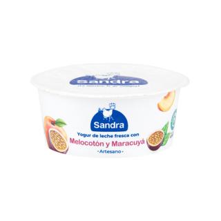 Yogur Sandra con melocotón maracuyá 125gr